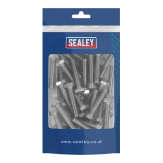 Stainless Steel Set Screw M8 x 1.25 Pitch, DIN 933 - Pack of 50 [S840S]