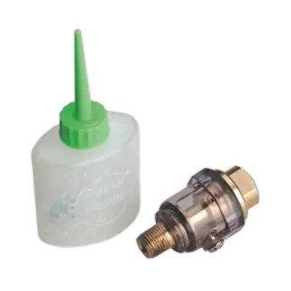 Mini In-Line Air Tool Oiler with Filler 1/4"BSP [SA111]