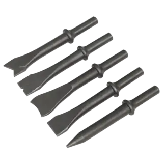 Air Hammer Chisel Set 120mm 5pc [SA12C]