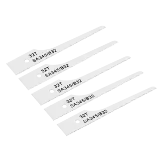 74mm HSS Air Saw Blade 32tpi - Pack of 5 [SA345/B32]