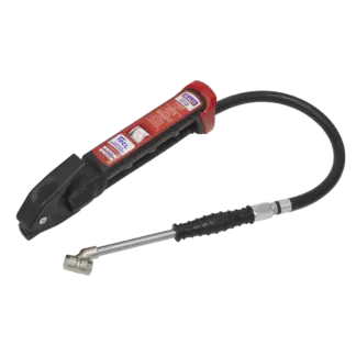 PCL Anodised Tyre Inflator with Twin Push-On Connector [SA37/93B]