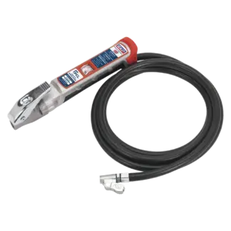 PCL Professional Tyre Inflator with 2.5m Hose & Clip-On Connector [SA37/94]