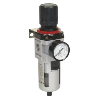 High Flow Air Filter/Regulator with Gauge [SA4001FR]
