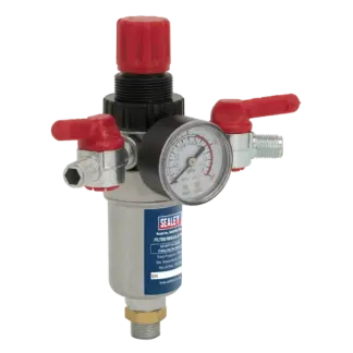 Air Filter/Regulator 3/8"BSP Male to 1/4"BSP Male [SA4FR/38]