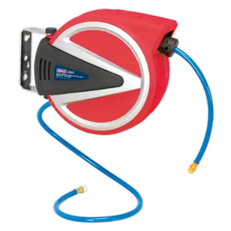 15m Retractable PU Air Hose Reel 8mm ID [SA814]
