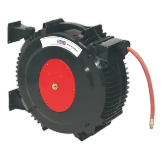 15m Retractable Rubber Air Hose Reel 13mm ID [SA8812]