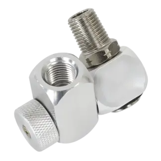 Z-Swivel Air Hose Connector with Regulator 1/4"BSP [SA900]
