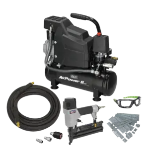 Air Compressor/Air Nail/Staple Gun Kit [SAC0620AKIT]