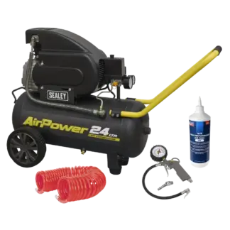 24L Direct Drive Air Compressor Combo 2hp 110V [SAC2420E110VSC]