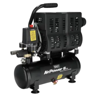 6L Oil Free Low Noise Direct Drive Air Compressor 1hp [SAC6000S]