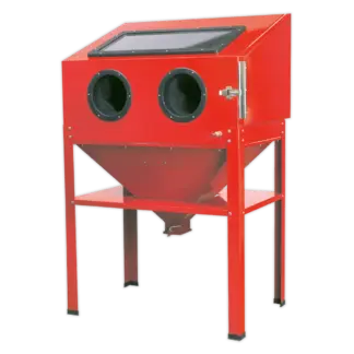 Shot Blasting Cabinet 890 x 570 x 1380mm [SB973]