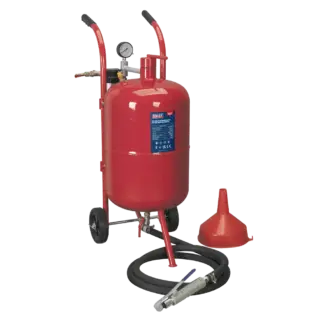 Shot Blaster with Water Trap & Wheels 37L [SB997]