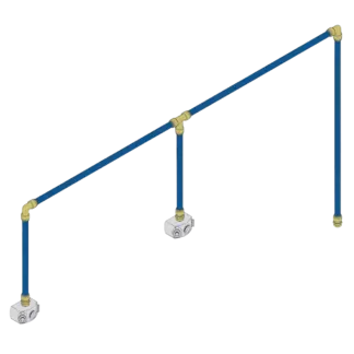 SharkBite® 12m 2-Drop Air Supply System Kit 15mm [SBAKIT215]