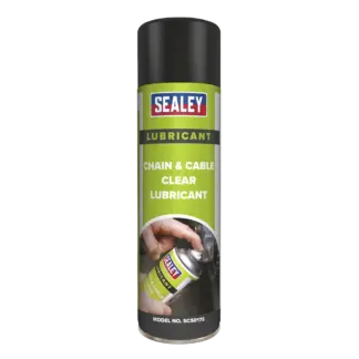 Chain & Cable Clear Lubricant 500ml - Pack of 6 [SCS017]