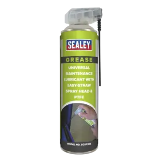 Universal Maintenance Lubricant with Easy-Straw Spray Head & PTFE 500ml [SCS018S]