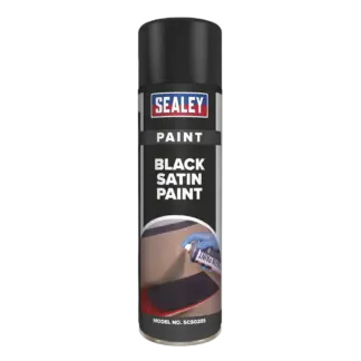 Satin Paint 500ml - Black [SCS028S]
