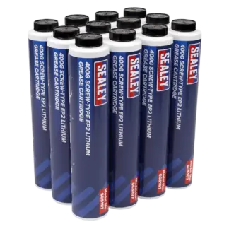 EP2 Lithium Grease Cartridge Screw-Type 400g - Pack of 12 [SCS108]