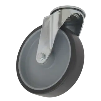 100mm Castor Wheel with Swivel Bolt Hole [SCW2100SBEM]