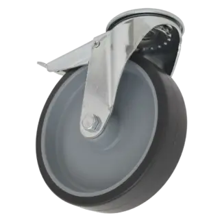 100mm Castor Wheel with Bolt Hole & Total Lock [SCW2100SBLEM]