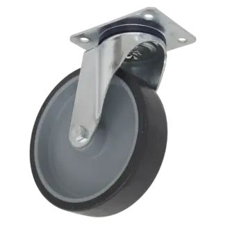 100mm Castor Wheel with Swivel Plate [SCW2100SPEM]