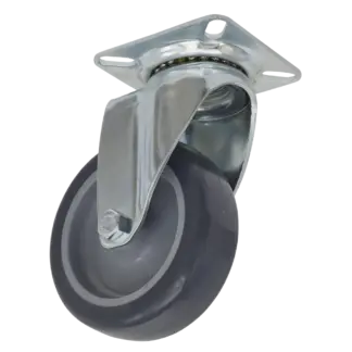 75mm Castor Wheel with Swivel Plate [SCW275SP]