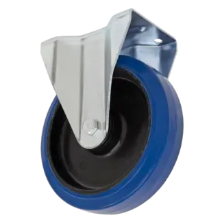 160mm Castor Wheel with Fixed Plate [SCW3160FPEM]