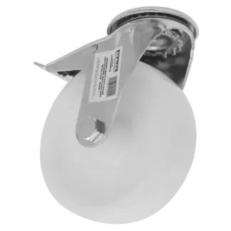 125mm Castor Wheel with Bolt Hole & Total Lock [SCW4125SBLEM]