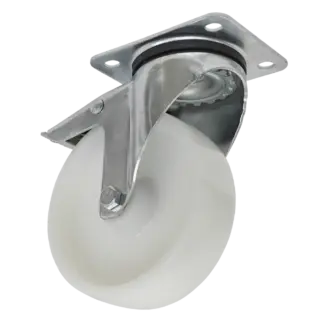 125mm Castor Wheel with Swivel Plate & Total Lock [SCW4125SPL]