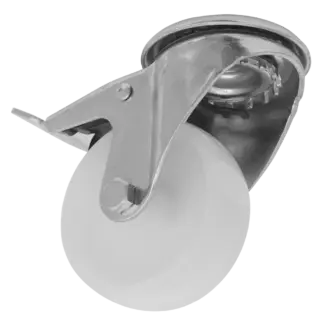 80mm Castor Wheel with Bolt Hole & Total Lock [SCW480SBLEM]