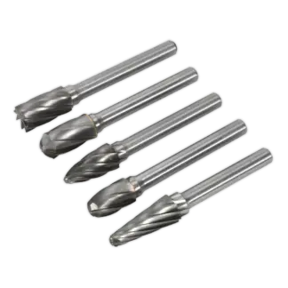 Ripper/Coarse Tungsten Carbide Rotary Burr Set 5pc [SDBCK5]