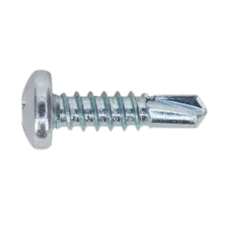Zinc Plated Self-Drilling Pan Head Phillips Screw 4.8 x 19mm - Pack of 100 [SDPH4819]