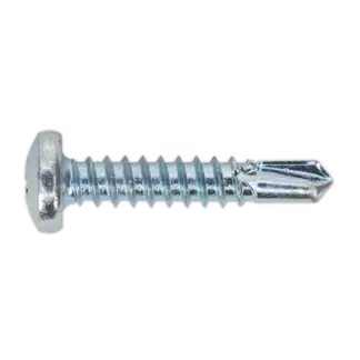 Zinc Plated Self-Drilling Pan Head Phillips Screw 4.8 x 25mm - Pack of 100 [SDPH4825]