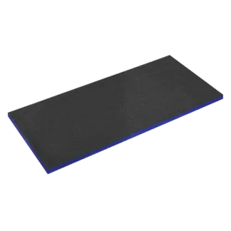 Easy Peel Shadow Foam® 1200 x 550 x 30mm - Blue/Black [SF30B]