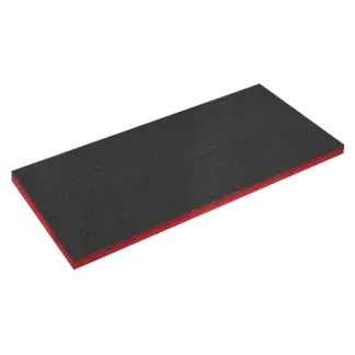 Easy Peel Shadow Foam® 1200 x 550 x 50mm - Red/Black [SF50R]