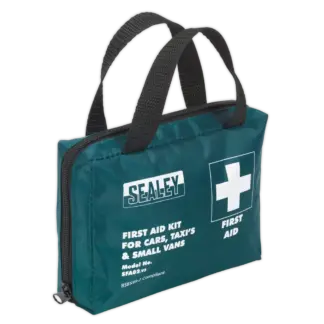 Medium First Aid Kit for Cars, Taxis & Small Vans - BS 8599-2 Compliant [SFA02]