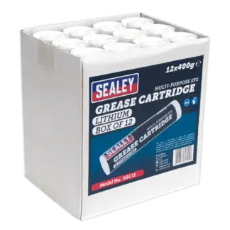 EP2 Lithium Grease Cartridge 400g - Pack of 12 [SGC12]