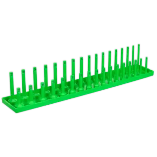 Premier Socket Holder 1/2"Sq Drive 10-27mm - Hi-Vis Green [SH1217HV]