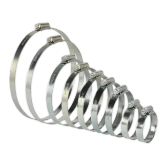 Zinc Plated Hose Clip Assortment 44-160mm 26pc [SHCS2]
