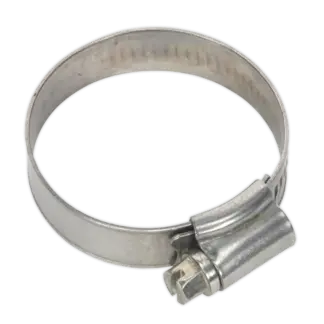 Stainless Steel Hose Clip 32-44mm - Pack of 10 [SHCSS1]