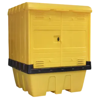 IBC Barrel Bund with Weathertight Hardcover [SJ5101]