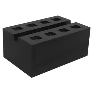Slotted Rubber Support Block for Viking Jacking Beams 80mm [SJBEX.A03]