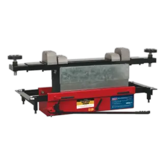 Jacking Beam 2 Tonne with Arm Extenders & Flat Roller Supports [SJBEX200]