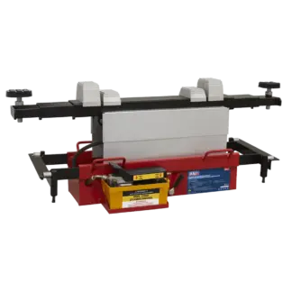 Air Jacking Beam 2 Tonne with Arm Extenders & Flat Roller Supports [SJBEX200A]