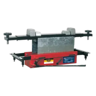 Jacking Beam 3 Tonne with Arm Extenders & Flat Roller Supports [SJBEX300]