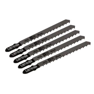 Jigsaw Blade for Hard Wood Downward Cut 100mm 10tpi - Pack of 5 [SJBT101BR]