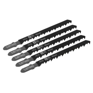 Jigsaw Blade for General Wood 100mm 6tpi - Pack of 5 [SJBT144D]
