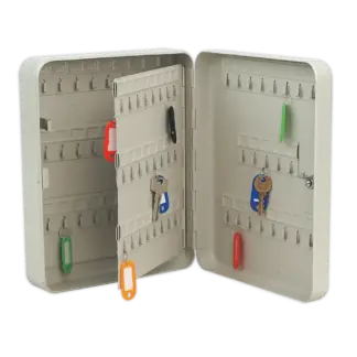 Key Cabinet with 93 Key Tags [SKC93]