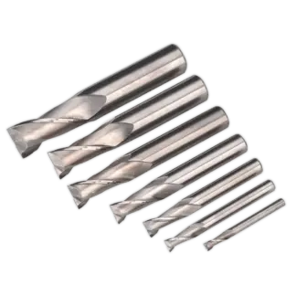 HSS End Mill Set 2 Flute 4-16mm [SM2502EMSET]