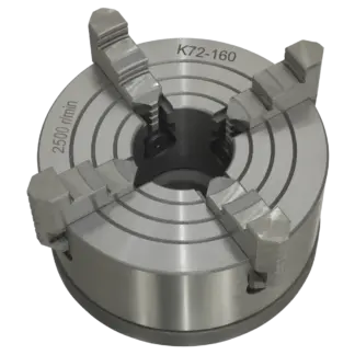 Independent Chuck with Back Plate 4-Jaw [SM27FJC]