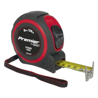 Premier Heavy-Duty Tape Measure 8m(26ft) [SMT8H]